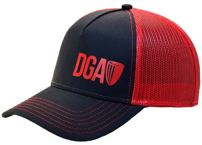 DGA Logo Curved Bill Snapback Hat - Click Image to Close