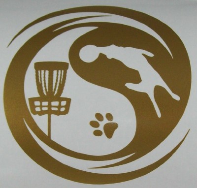 Yin Yang Disc Golf Dog