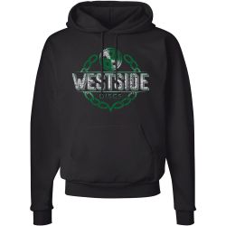 Westside Discs Faded Splatter Hoodie - Click Image to Close